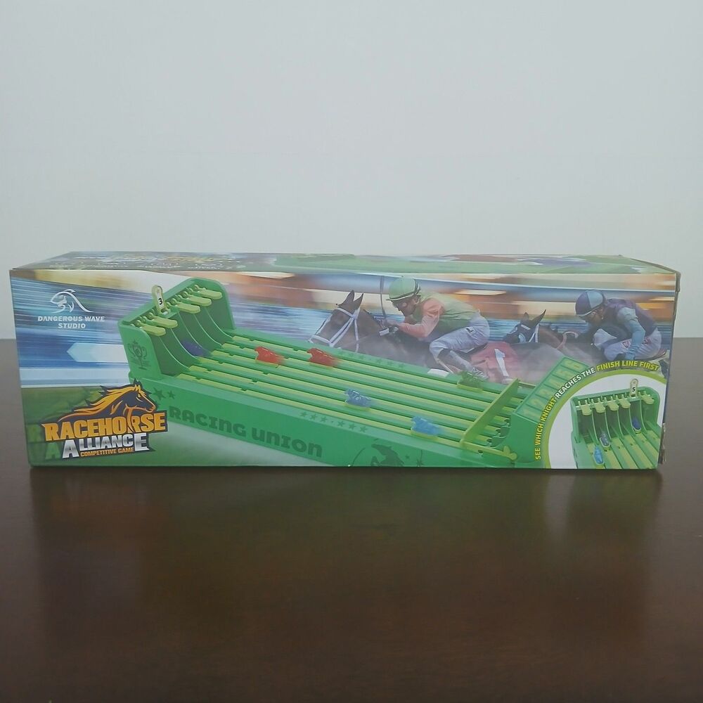 Racehorse Alliance Competitive Game Complete Working All Pieces Horse Racing